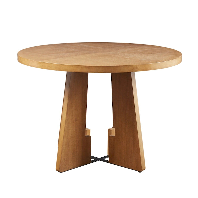 Table à manger ronde 44 - Pacanier