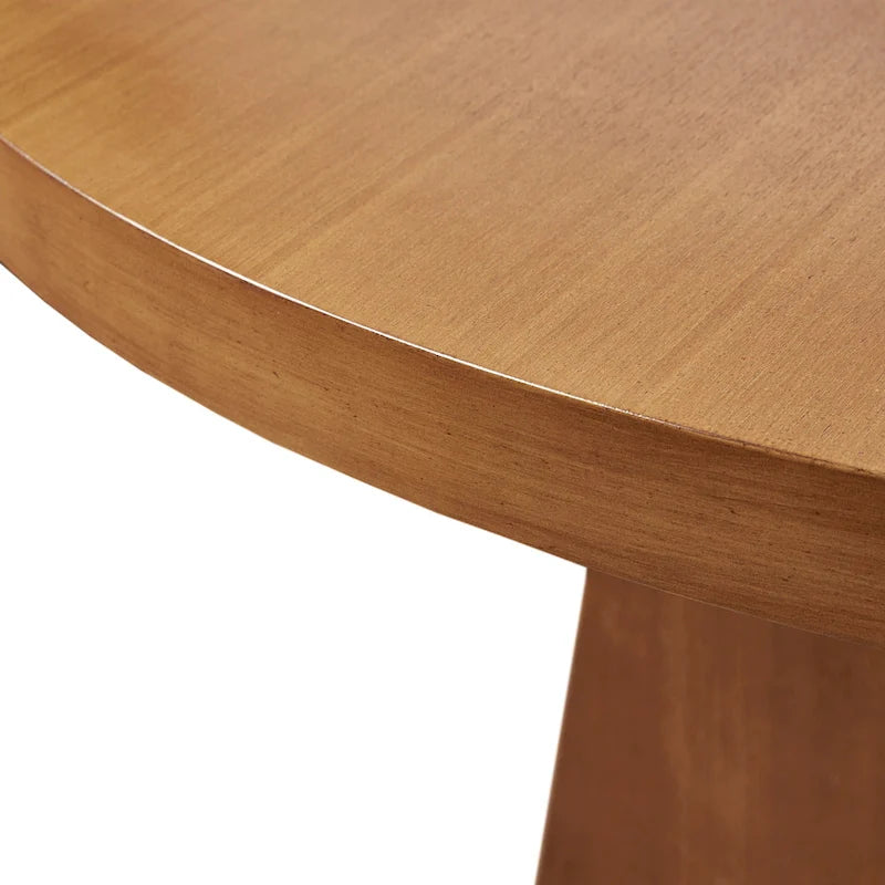 Table à manger ronde 44 - Pacanier