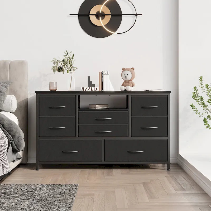 Meuble TV et commode avec prises de courant CA