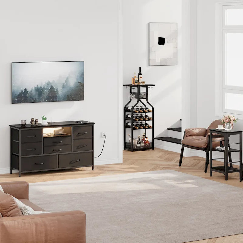 Meuble TV et commode avec prises de courant CA