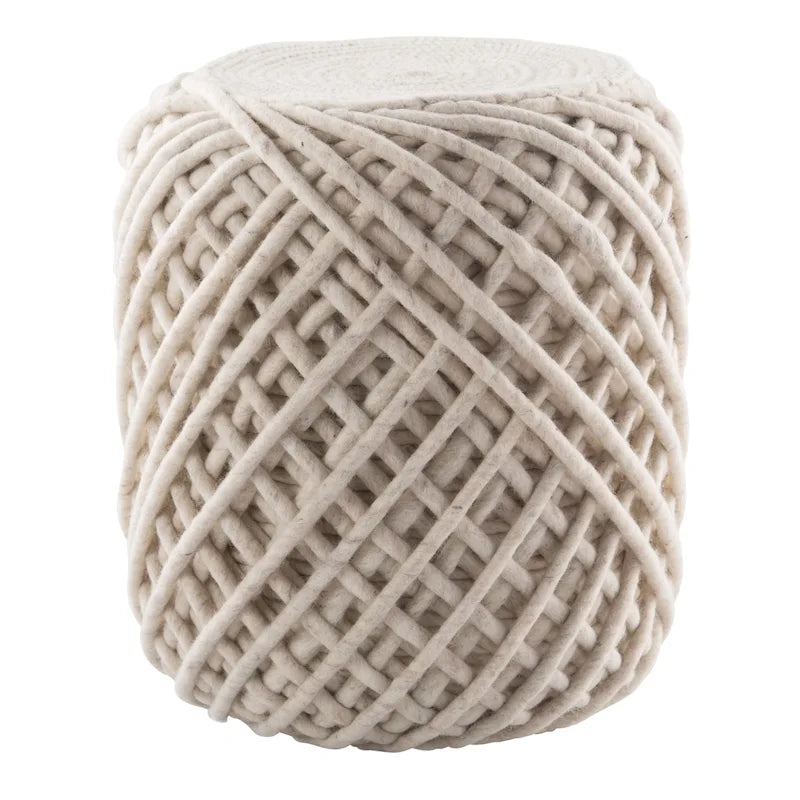 Pouf cylindrique