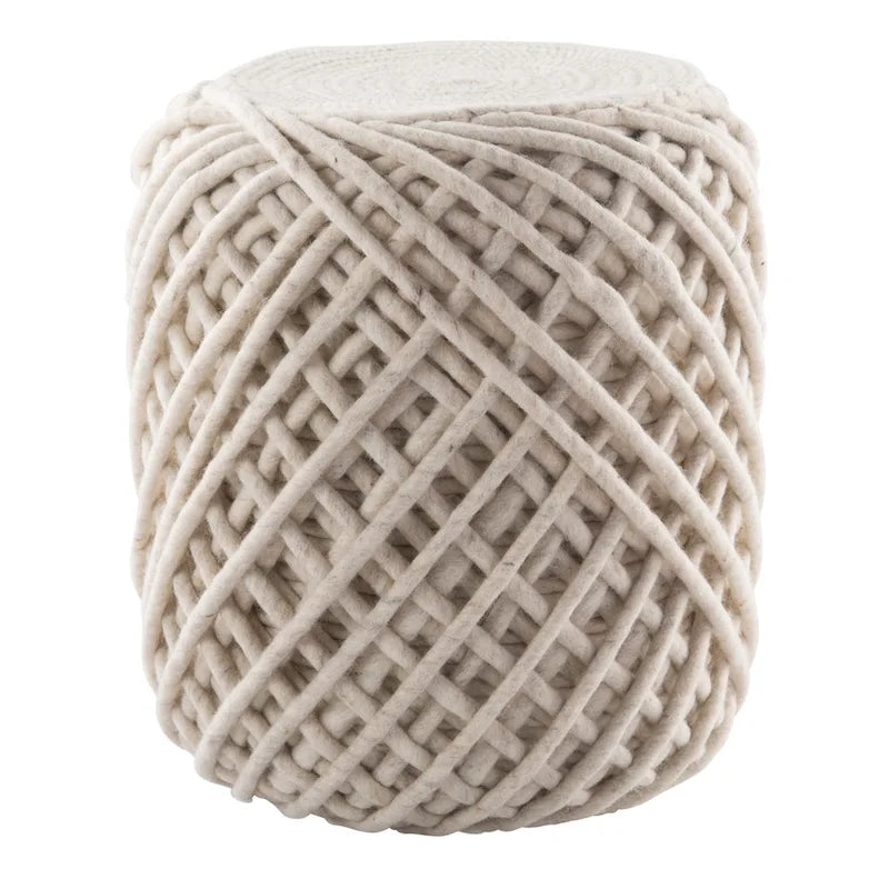 Pouf cylindrique