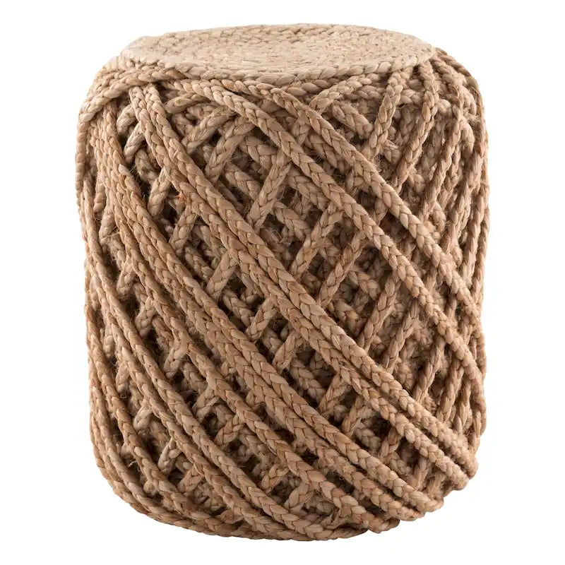 Pouf cylindrique