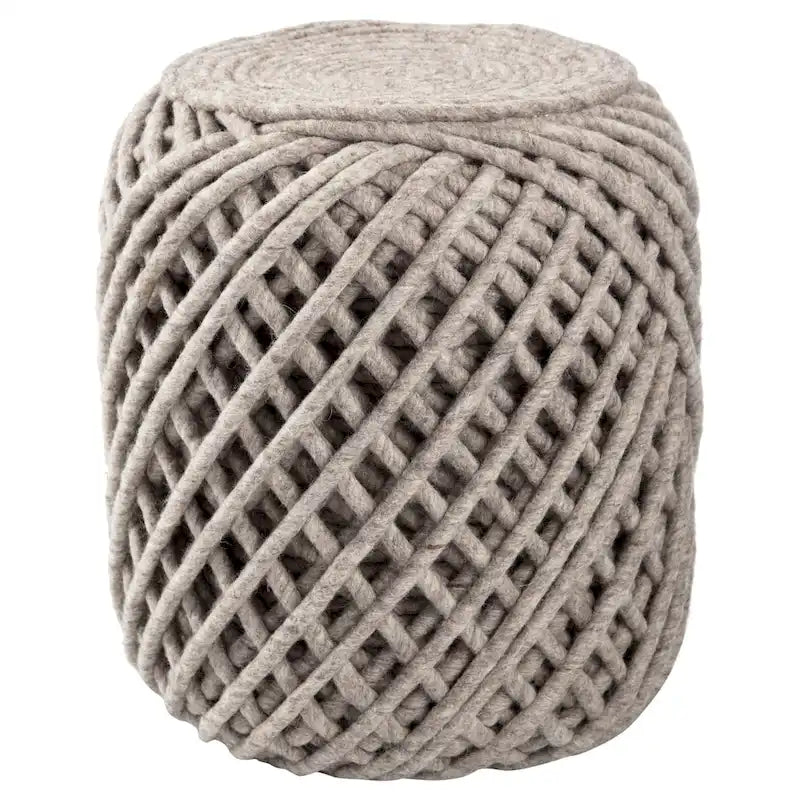 Pouf cylindrique