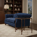 Uttermost Warring Rustic Bronze Patina End Table