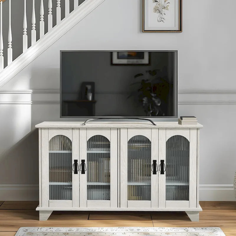 Meuble TV avec rangement pour téléviseurs jusqu'à 45 pouces - 45*26*16