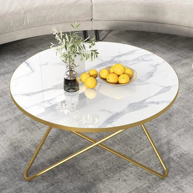Table basse ronde - 80D x 80L x 46H