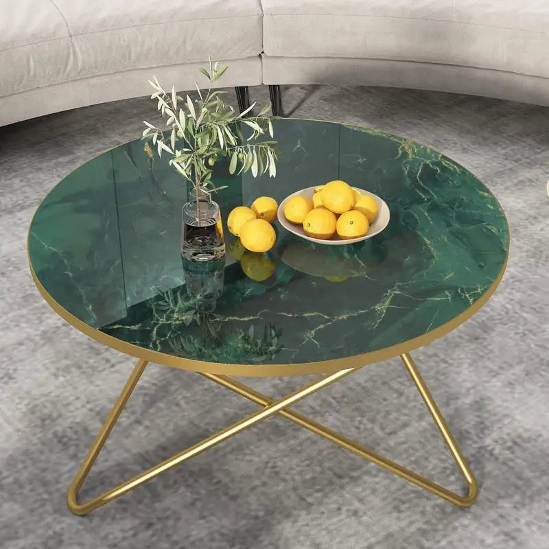 Table basse ronde - 80D x 80L x 46H