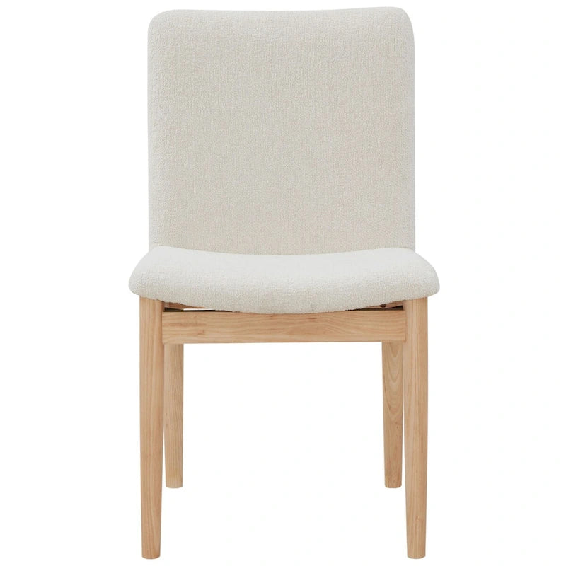 Chaise de salle à manger tapissée Boucle