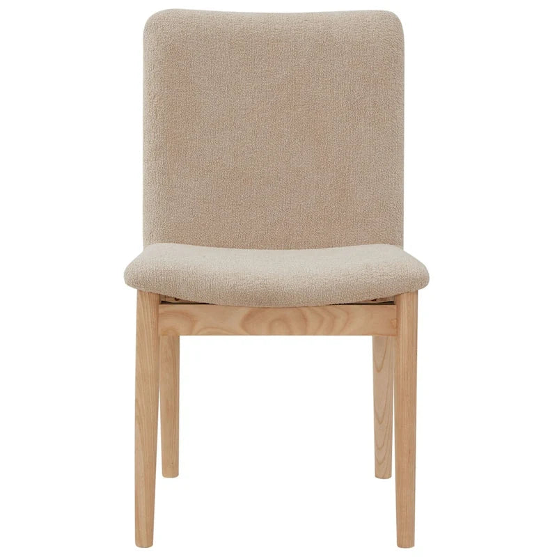Chaise de salle à manger tapissée Boucle